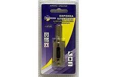 Коронка алмазная по керамике и кафелю с центрирующим сверлом (22 мм) TRIO-DIAMOND 400022