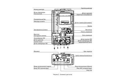 Настенный газовый двухконтурный котел Kiturami World Alpha S-15 A21E220264