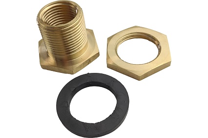 Штуцер для врезки в бочку 1/2" ВР х 3/4" НР HG 1896219