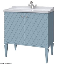 Тумба с раковиной Caprigo Roma 80 см антарктида