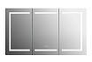 Зеркальный шкаф Aquatek 120x70 см с подсветкой, антипар, хром AQ7124-MLC