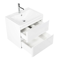 Мебель для ванной BelBagno Albano 70 см подвесная, Bianco Lucido