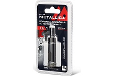 Коронка алмазная 16x70 мм, #46, со сверлом, по керамограниту, плитке, в блистере METALLICA Ultra 901748