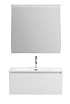Мебель для ванной BelBagno Uno 80 см 1 ящик, Bianco Opaco