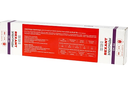 Электрод ОК-46 3х350 мм, пачка 5 кг Rexant 11-0970