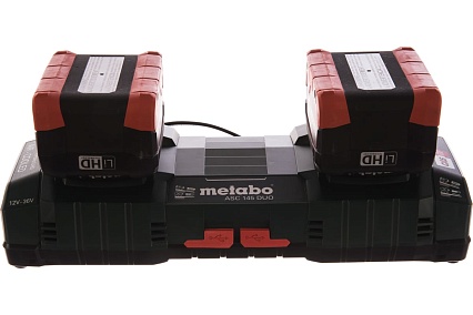 Набор Basic-Set (4 аккумулятора LiHD, 18 В, 8,0 Ач+2 зарядных устройства ASC Ultra+Metaloc) Metabo 685135000
