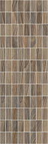 Декор Laparet Zen мозаичный коричневый 20х60 см, MM60066