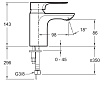 Смеситель для раковины Jacob Delafon Aleo+ E72314-CP