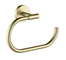 Полотенцедержатель Aquatek Оберон AQ4221BG шлифованное золото