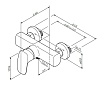 Смеситель для душа Am.Pm Spirit V2.1 F71A20000