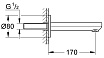 Излив для ванны Grohe Eurosmart Cosmopolitan 13261000