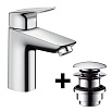 Смеситель для раковины Hansgrohe Logis 71107000