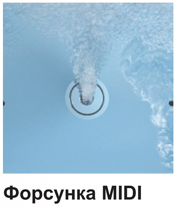 Гидромассаж Excellent Smart для ванны Newa, хром