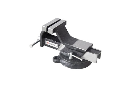 Тиски стальные поворотные с наковальней Forsage 4"-100мм F-6540804(18542)
