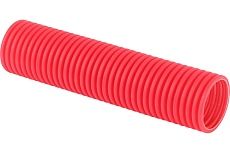 Гофрированная труба Рувинил 63 мм ПНД красная для МПТ пешель 15 м 26300К