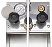 Ручной опрессовщик Icomar INOX 60 бар, двухклапанный, нержавеющая сталь 00915.5