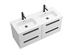 Мебель для ванной Cezares Eco-Cer-N 120 см, 4 ящика Bianco Lucido