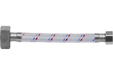 Гибкая подводка для воды ЦС ГИГАНТ 17 нейлон 1/2”Г х 1Г L-120 см, штука ГП002353