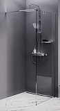 Душевая перегородка Am.Pm Func W84WI-90-F1-MTE 90x200 матовый хром, прозрачное