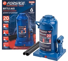 Домкрат Forsage бутылочный 20т с клапаном F-T92004/DS/(51359)