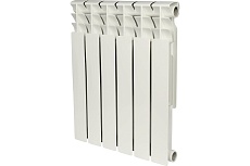 Биметаллический радиатор Rommer Optima BM 500 6 секций RAL9016 89571