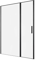 Душевая дверь Allen Brau Priority 160x200 3.31039.BBA прозрачная, черный браш