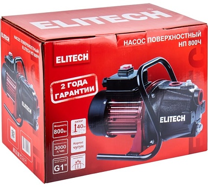 Насос Elitech НП 800Ч 205646