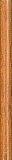 Бордюр Kerama Marazzi Карандаш Дерево беж матовый 1.5х15 см, PFC001