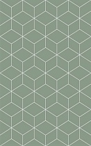 Плитка Шахтинская плитка Веста зеленая 02 25х40 см, 10100001098