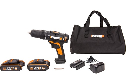 Аккумуляторная ударная дрель-шуруповерт Worx WX371.3