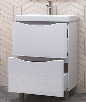 Мебель для ванной Vigo Glem 60 см напольная, белый