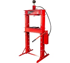 Гидравлический пресс с манометром Forcekraft напольный 30т FK-30002(48239)