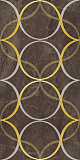 Декор Laparet Crystal Resonanse коричневый 30х60 см