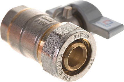 Шаровой кран для воды СТМ СТАНДАРТ 20х1/2", ц/г, бабочка CWPF1220