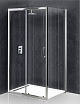 Душевой уголок BelBagno UNO-195-AH-1-120/90-C-Cr 120x90 прозрачный, хром