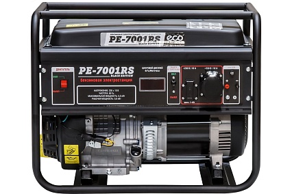 Бензиновый генератор Eco PE-7001RS Black Edition EC1566-2