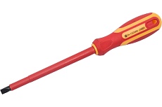Диэлектрическая отвертка Волжский Инструмент прямой шлиц SL8х150 3602020