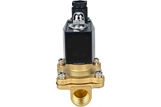 Электромагнитный клапан DN.ru двухходовой VS2W-300E-NC Ду25 Ру10 латунь, EPDM 24В DC D130-01750