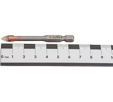 Сверло по стеклу для дрелей 1/4&quot; 6Х65мм Makita D-15964