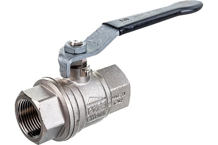 Усиленный шаровой кран RUB BRESСIA (S.33), 3/4" DN20 PN65, ВР-ВР ручка S33E00