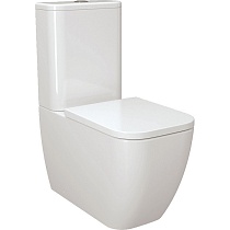 Унитаз-компакт Allen Brau Infinity 4.21001.20/4.21002.20 безободковый, белый