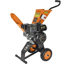 Садовый бензиновый измельчитель Carver shg-7050 7.0 л.с., d.max-50мм, колеса 01.005.00016