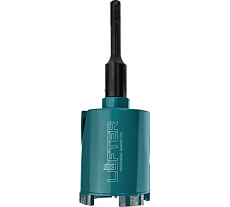 Коронка алмазная LUFTER MAGNETIC LOCK SDSplus без удара, бетон, армобетон 68 мм 026-68