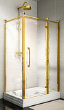 Душевой уголок Fra Grande Лоренцо 4-10-3-0-0-413 120x90 см золото