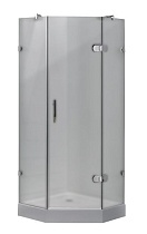 Душевой уголок Timo BY-839 80F 80x80 стекло матовое