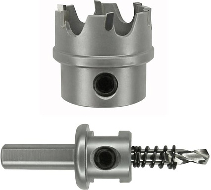 Коронка по металлу HM (64х12 мм; хвостовик 13 мм; комплект) D.BOR HS-HM-12-064-T