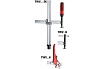 Зажимной элемент для сварочных столов BESSEY 200/60-150, усилие 2.5 кН BE-TWV16-20-15H