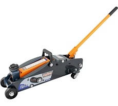 Подкатной домкрат с фиксатором в кейсе Ombra OHT225C 2.5 т 140-387 мм 55762 055762