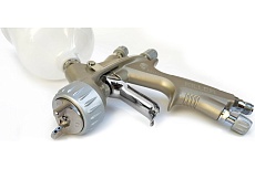 Краскопульт Radex skull killer spray gun с манометром, в кейсе rrp дюза 1.4 золото 12114