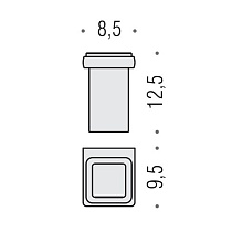 Держатель для стакана Colombo Lulu B6202.HPS-VAN золото